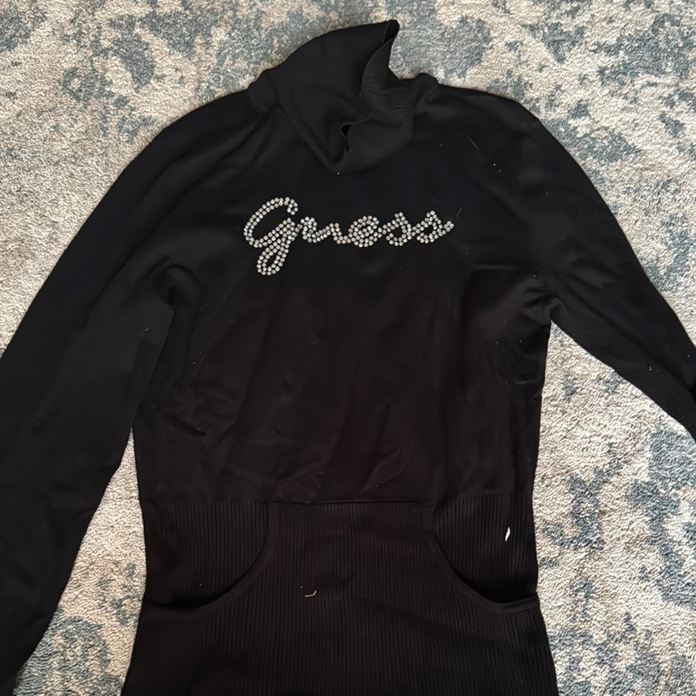 Guess Black Knit Sweater